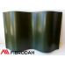 Lakštai banguoti 8 bangų Fibrodah, žali, 1750 x 1130 x 5,8 mm